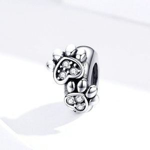 Pandora Compatible 925 sterling silver Footprint Stopper From CharmSA Image 4