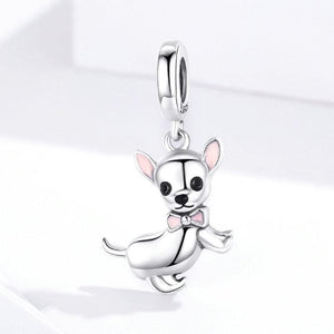 Pandora Compatible 925 sterling silver Pet Chihuahua Dog Charm From CharmSA Image 3