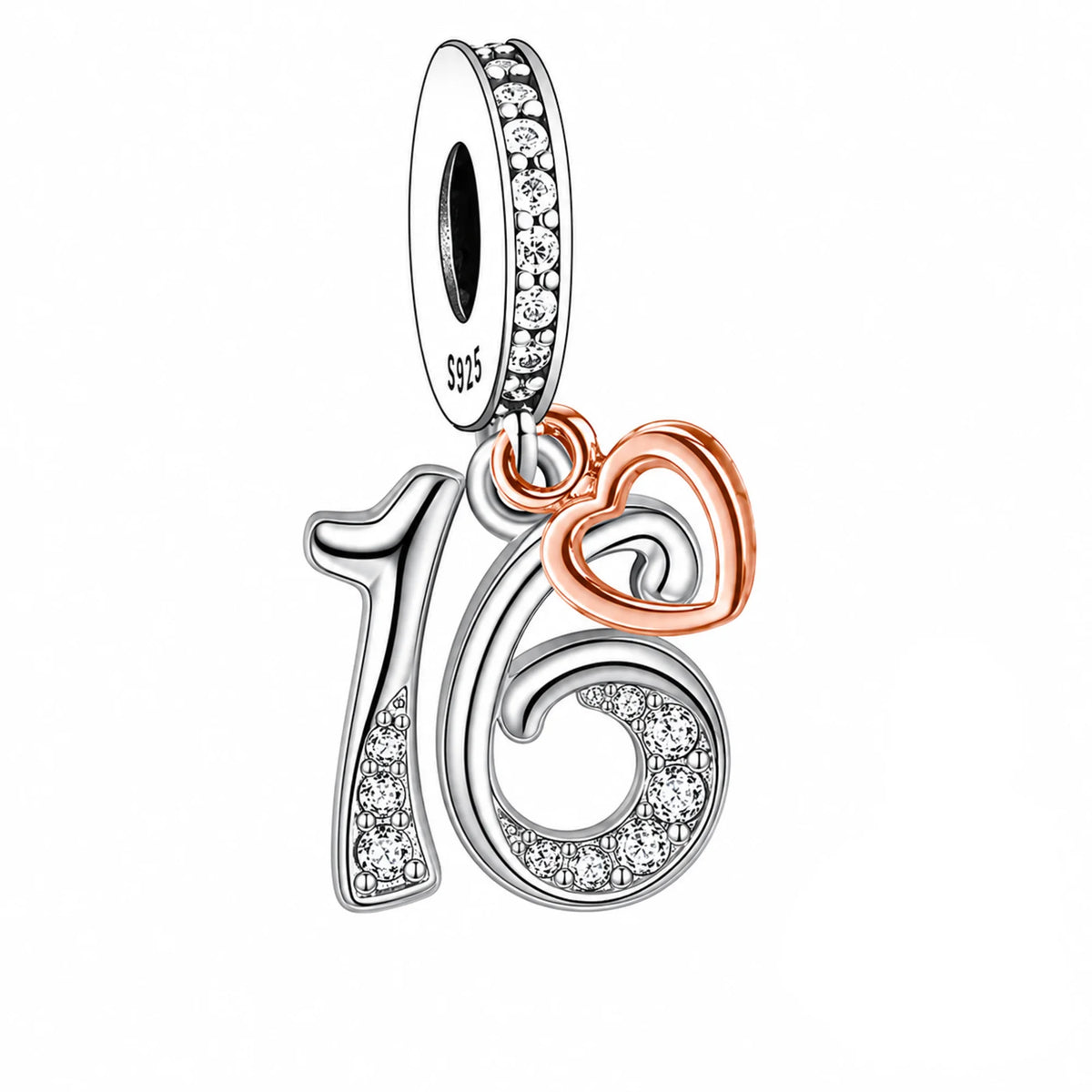 Sparkling Birthday Heart Numbers | RGP CZ