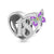 Butterfly Birthday Numbers Charm with Cubic Zirconia and Enamel for 18th Birthday