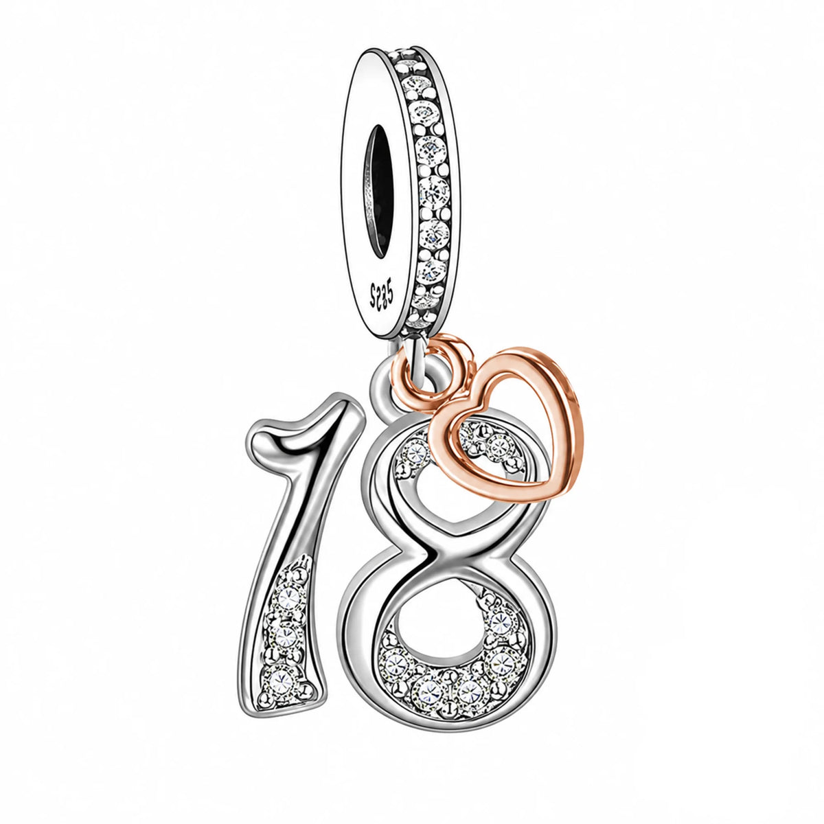 Sparkling Birthday Heart Numbers | RGP CZ