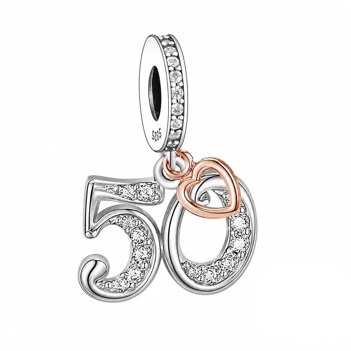 Sparkling Birthday Heart Numbers | RGP CZ