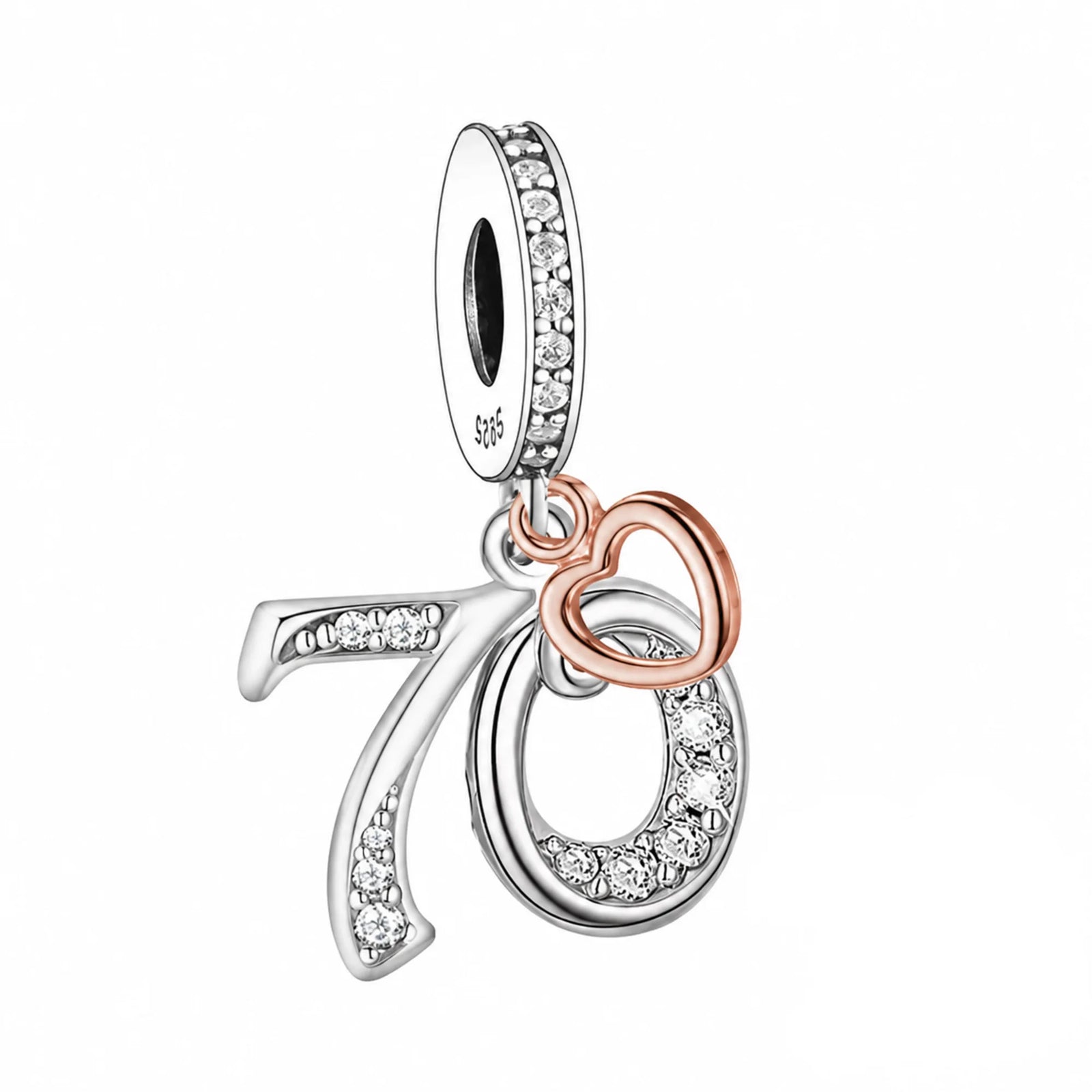 Sparkling Birthday Heart Numbers | RGP CZ
