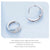 Sparkling Hoop Earrings | CZ