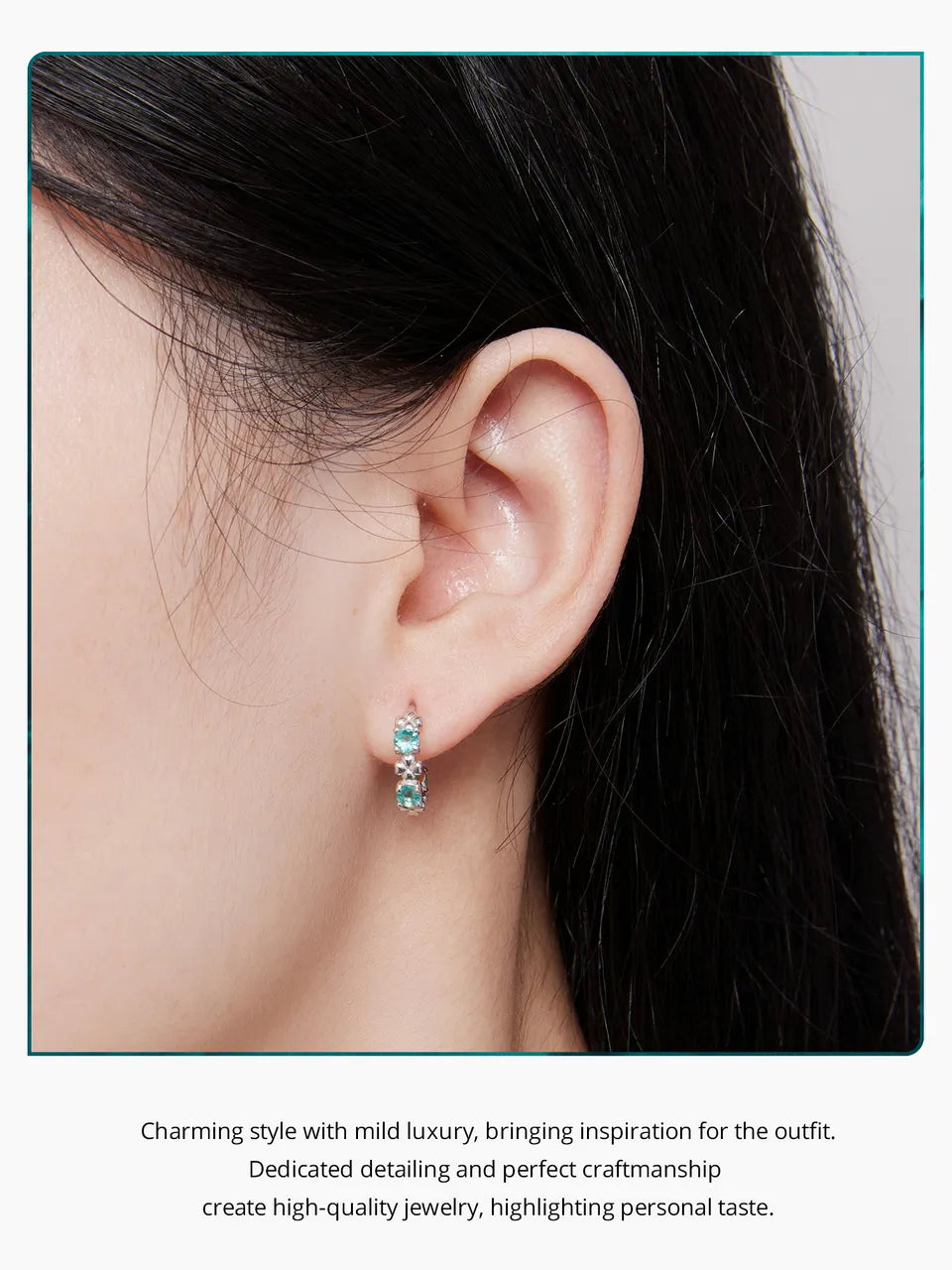 Four Leaf Clover Earrings | CZ