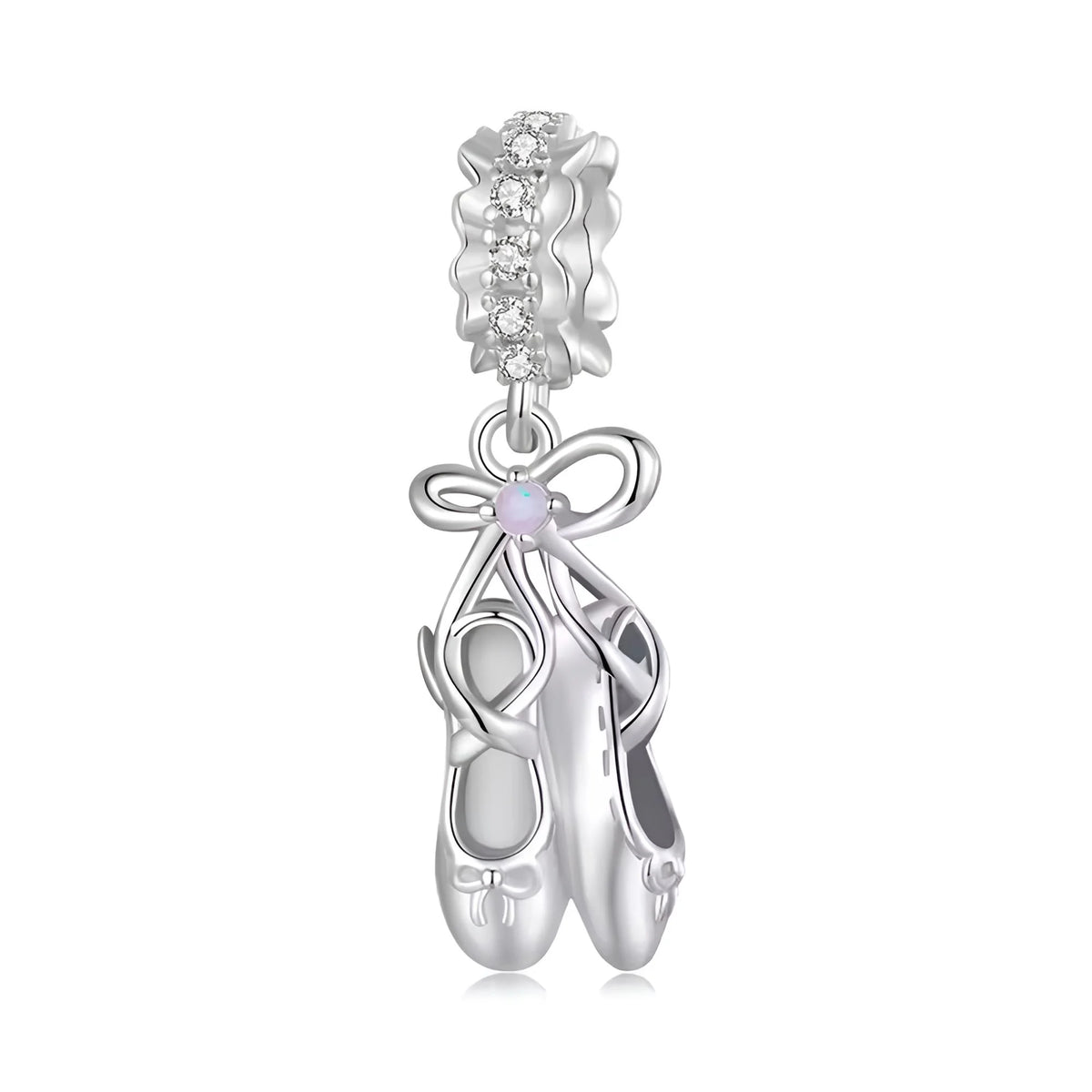 Ballet Shoes Dangle | CZ
