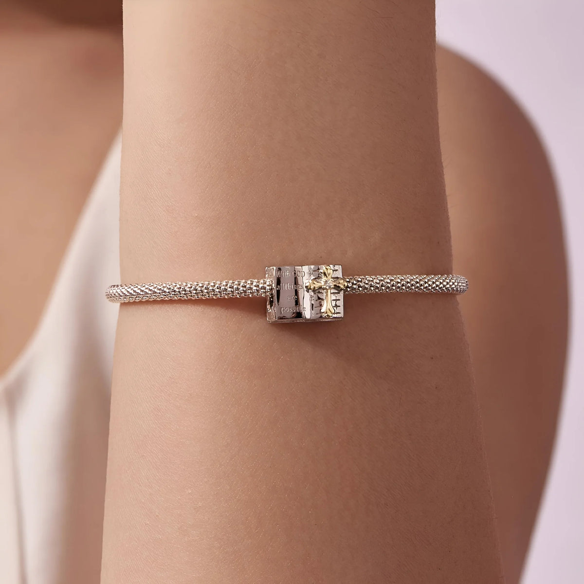 Bible & Cross Charm | GP CZ