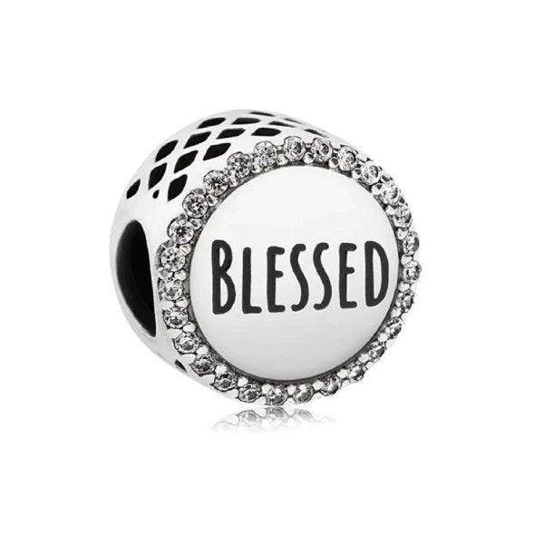 &quot;Blessed&quot; Charm | CZ EN