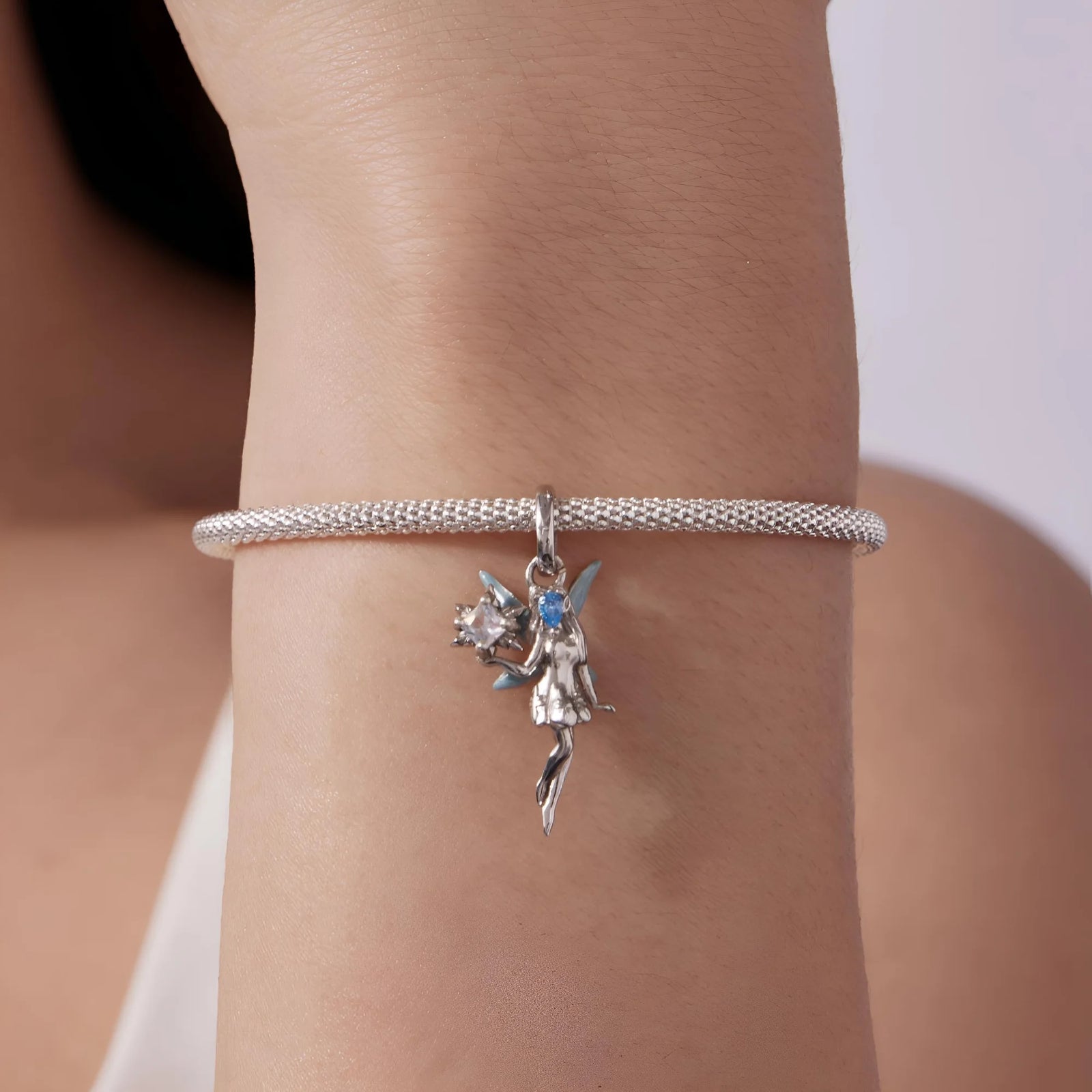 Blue Crystal Fairy Dangle | CZ EN