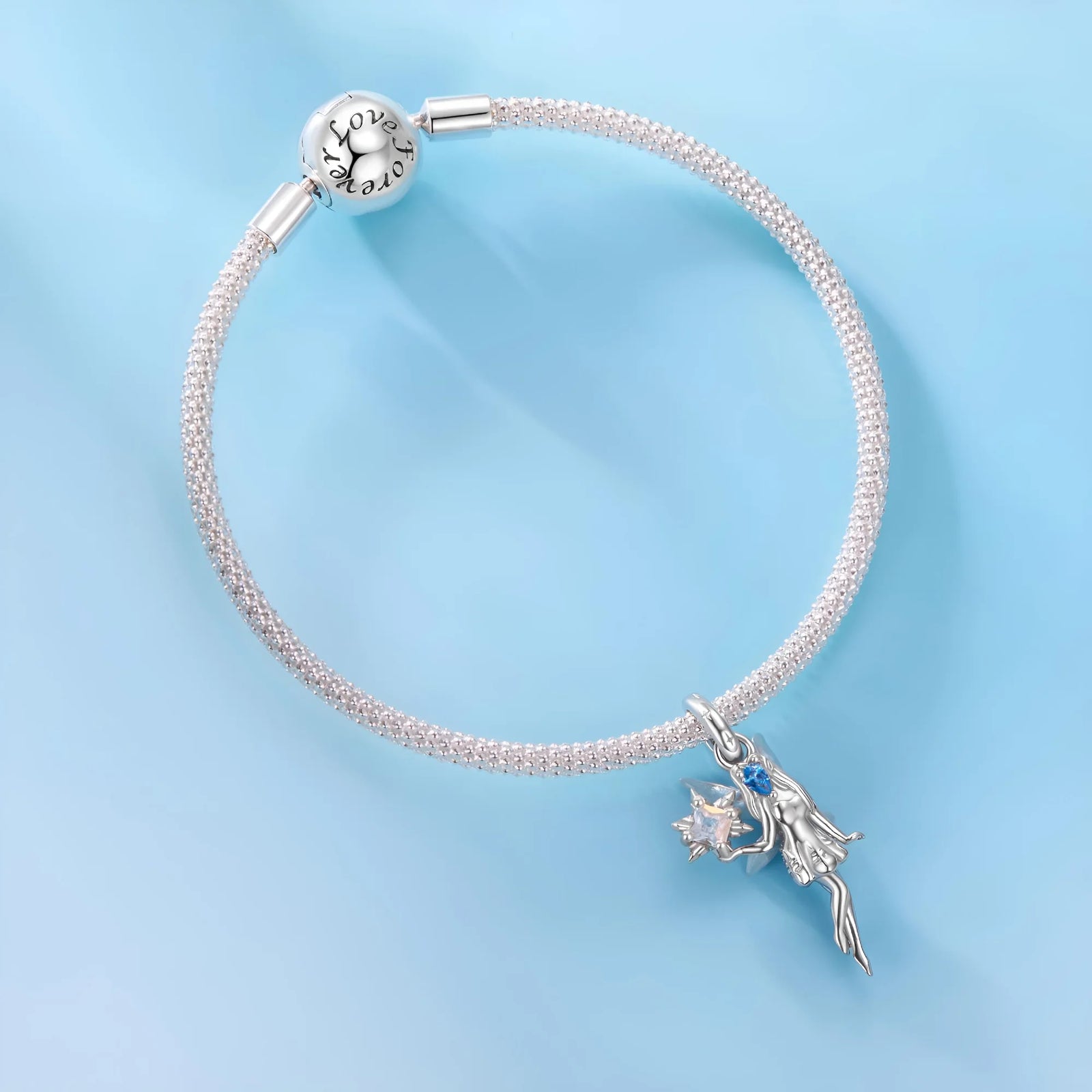 Blue Crystal Fairy Dangle | CZ EN
