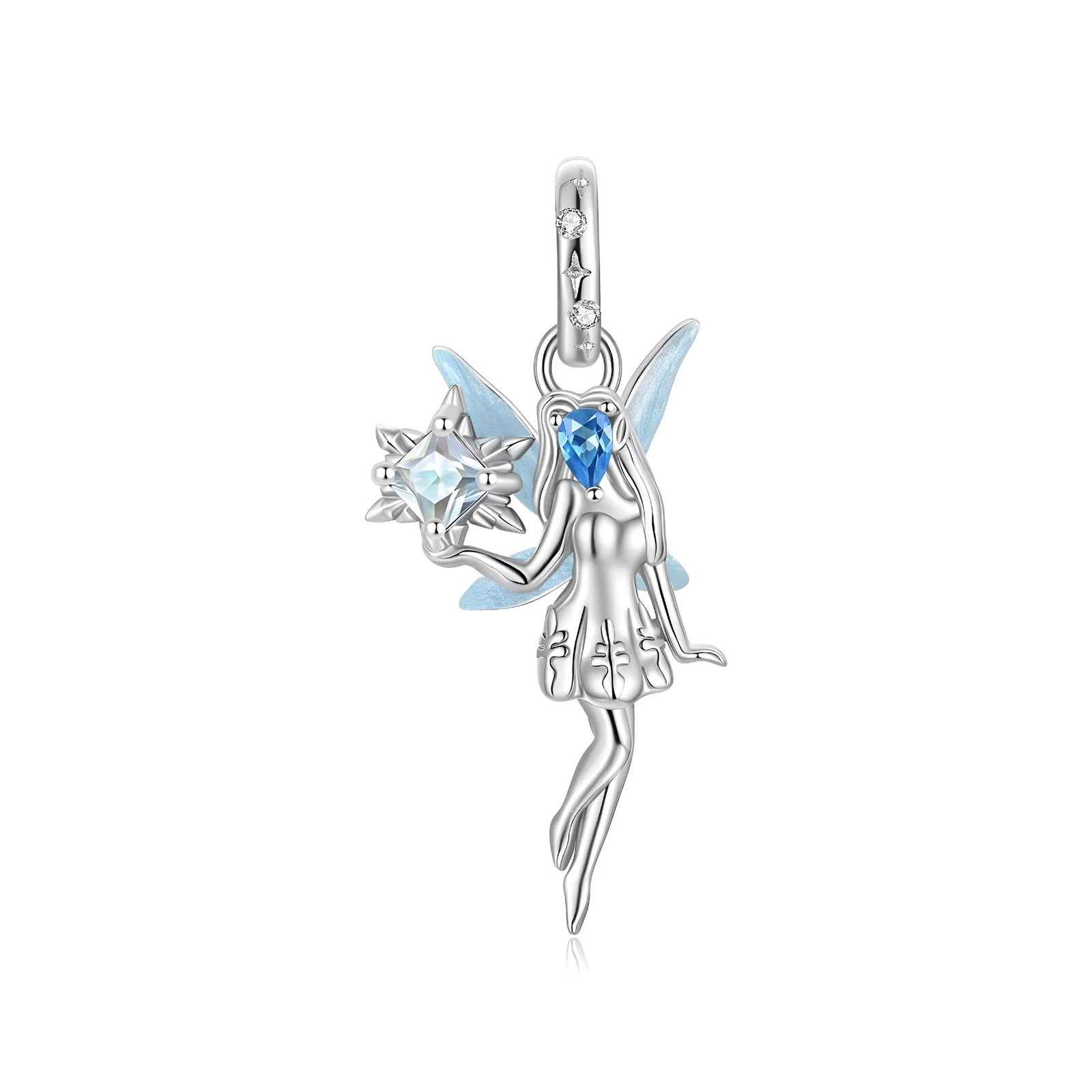 Blue Crystal Fairy Dangle | CZ EN