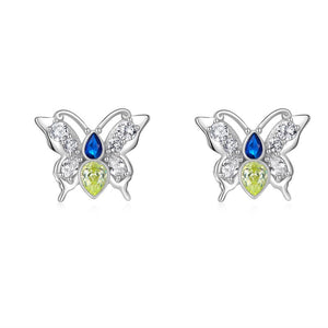 Radiant Butterfly Earrings | CZ