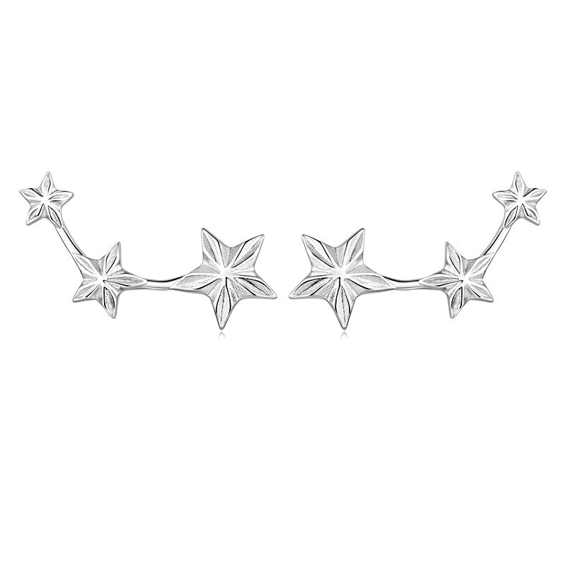 3 Star Earrings