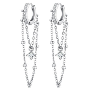 Chandelier Tassel Earrings | CZ