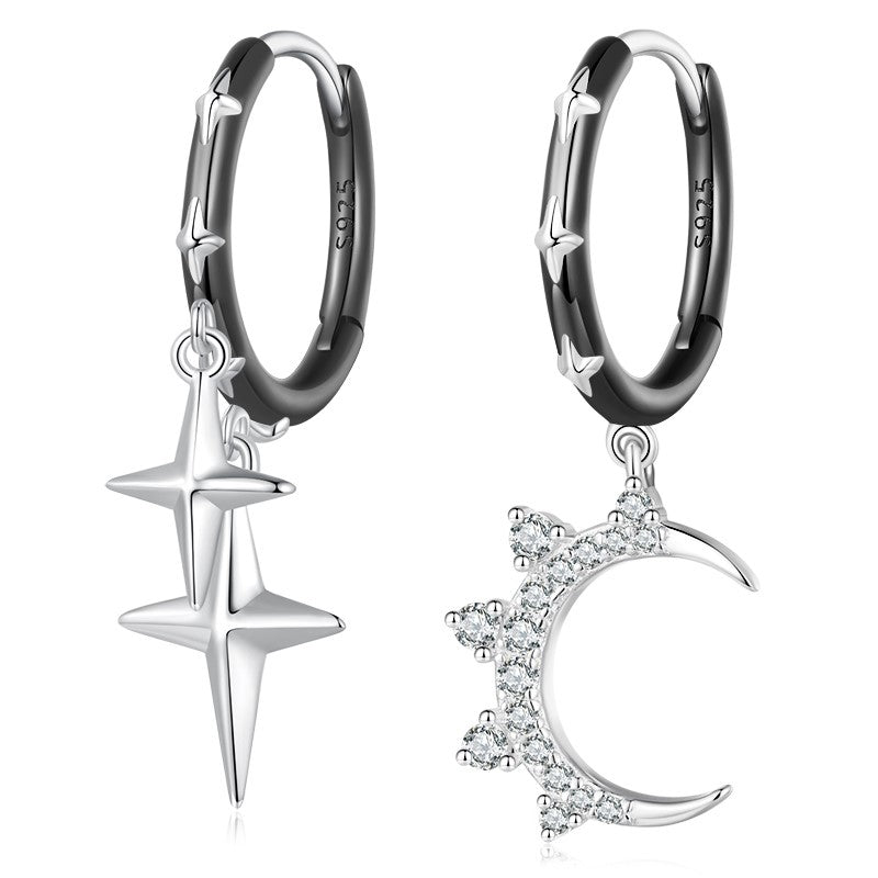 Moon &amp; Stars Earrings | CZ EN