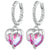 Melting Heart Drop Earrings