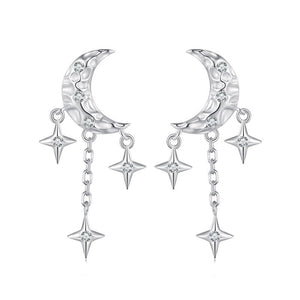Lunar Chandelier Earrings | CZ