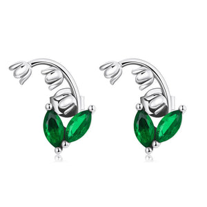 Valley Lily Sterling Earrings
