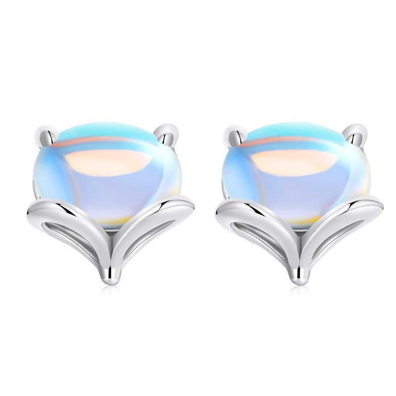 Opal Stud Earrings