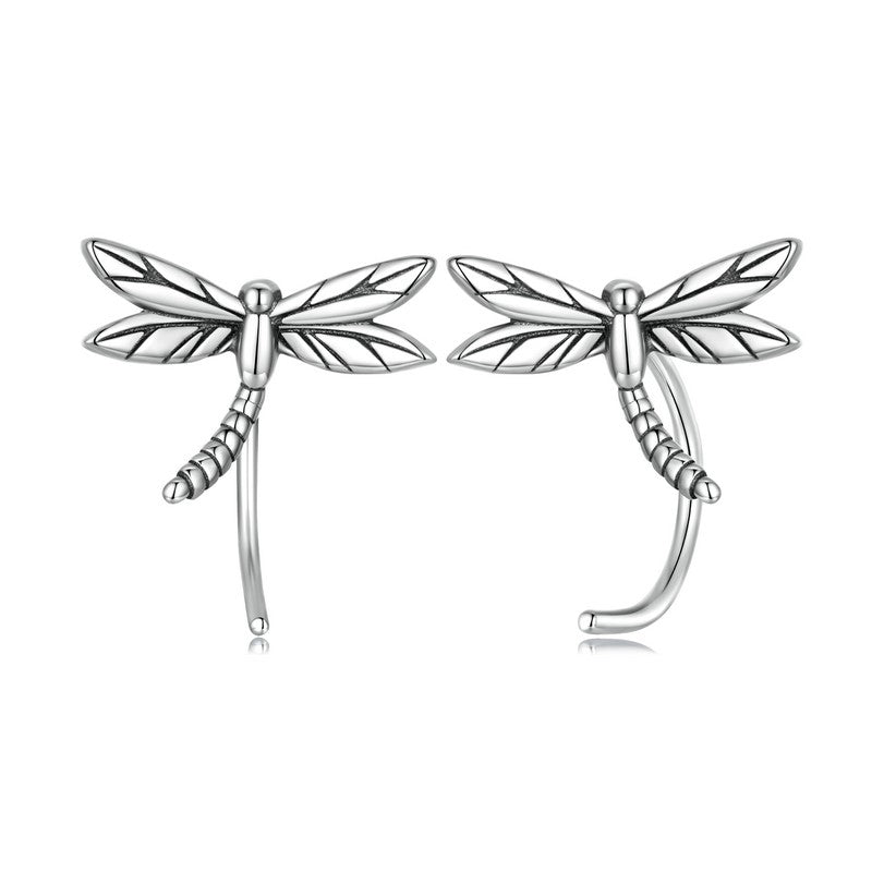 Dainty Dragonfly Earrings