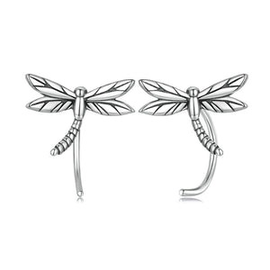 Dainty Dragonfly Earrings