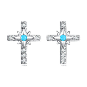 Cross Earrings | CZ