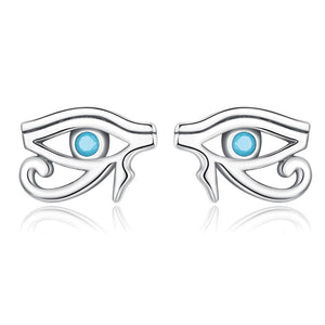 Eye of Horus Earrings | CZ