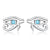 Eye of Horus Earrings | CZ