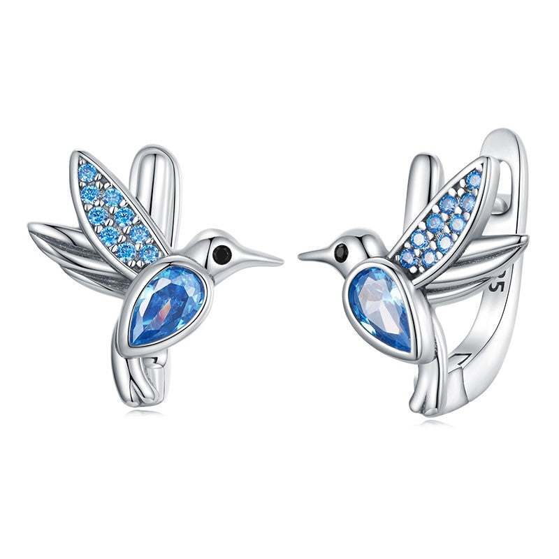 Hummingbird Earrings | CZ