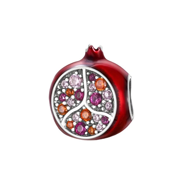 Pomegranate Dangle Charm | CZ