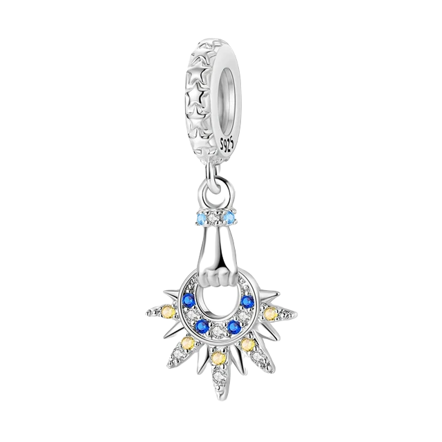 Solar Guardian Dangle Charm | CZ