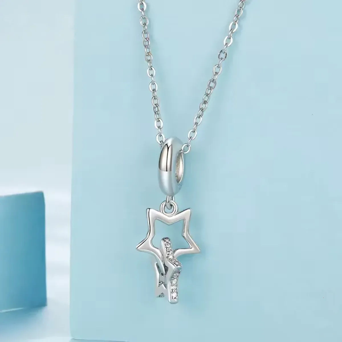 Twinkle Twinkle Little Star Dangle Charm | CZ