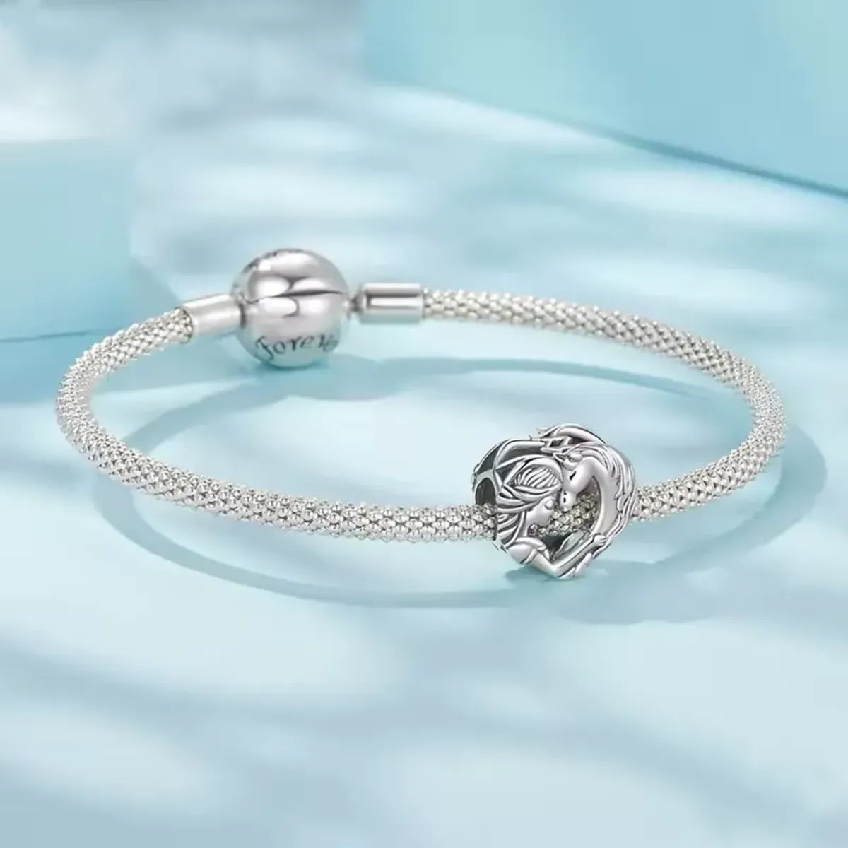 Girl Loves Horse Charm