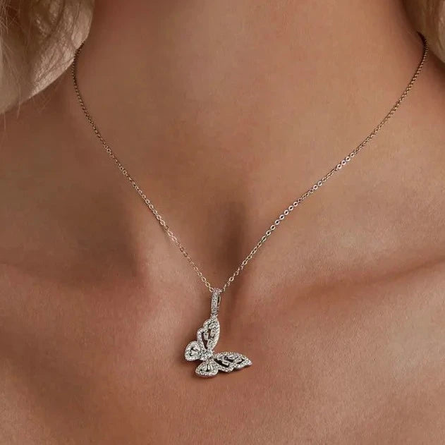 Beautiful Butterfly Charm | CZ