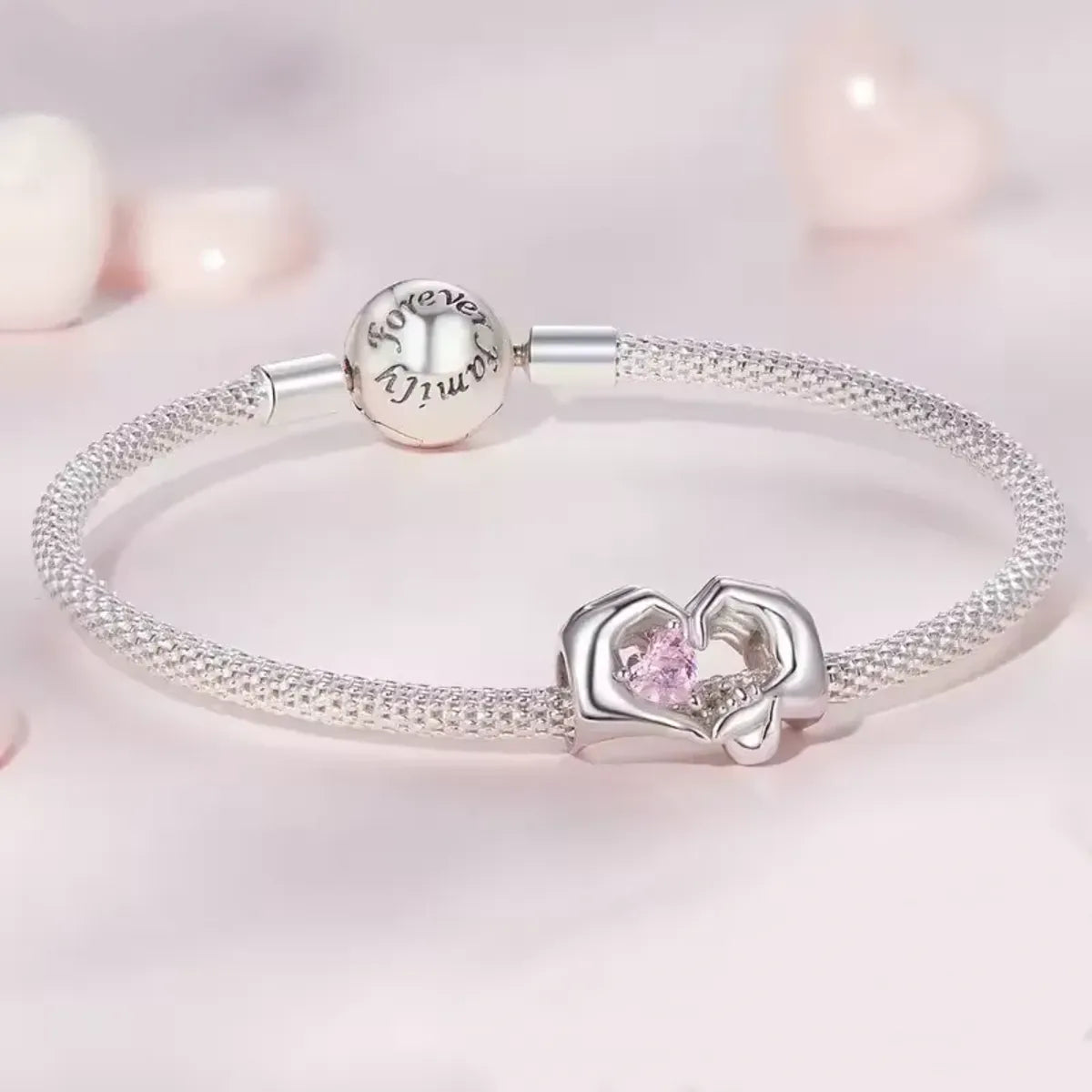 Mommy Loves You Dangle Charm | CZ