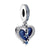 "I Fall In Love With You Every Day" Heart Dangle Charm | CZ EN