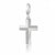 Minimalist Cross Dangle Charm | CZ