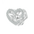 A Mother's Love Heart Charm | CZ