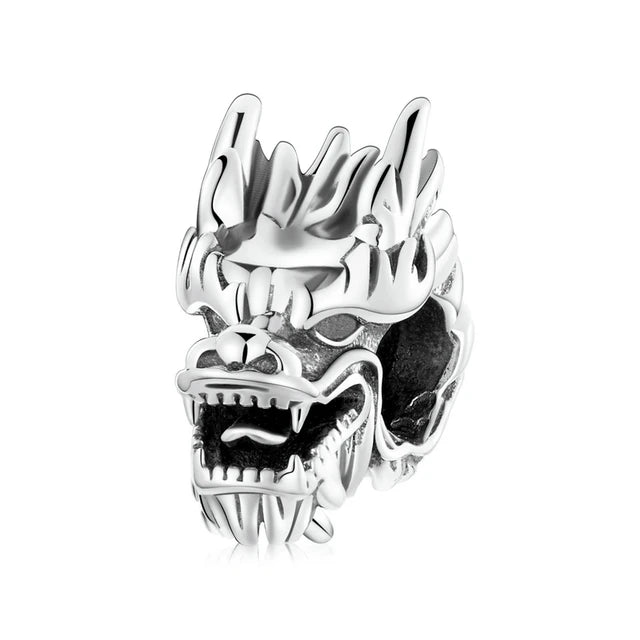 CharmSA Azure Dragon Charm | Fits Pandora Bracelets | Sterling Silver CharmSA Azure Dragon Charm | Fits Pandora Bracelets | Sterling Silver