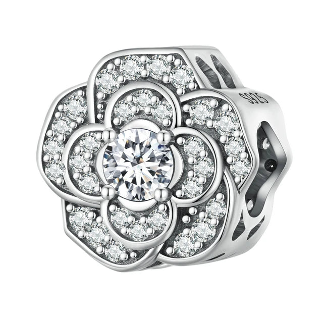 Beautiful Rose Charm | CZ