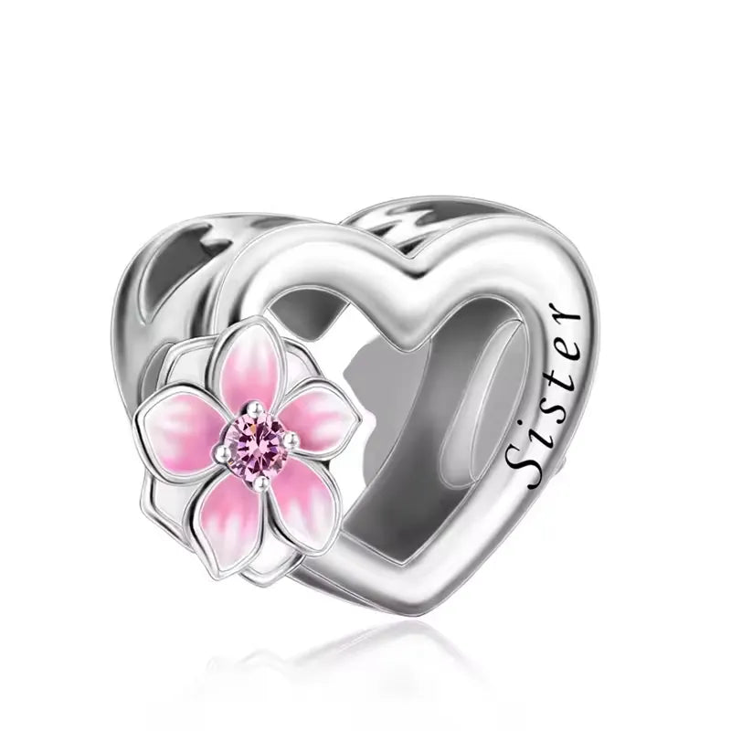 Cherry Blossom Sister Charm | CZ EN