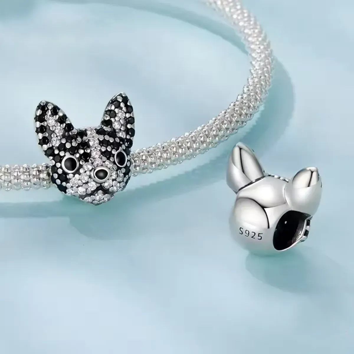 Cutest Boston Terrior Charm | CZ