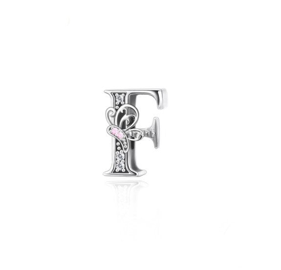 Butterfly Alphabet A - Z Charms | CZ