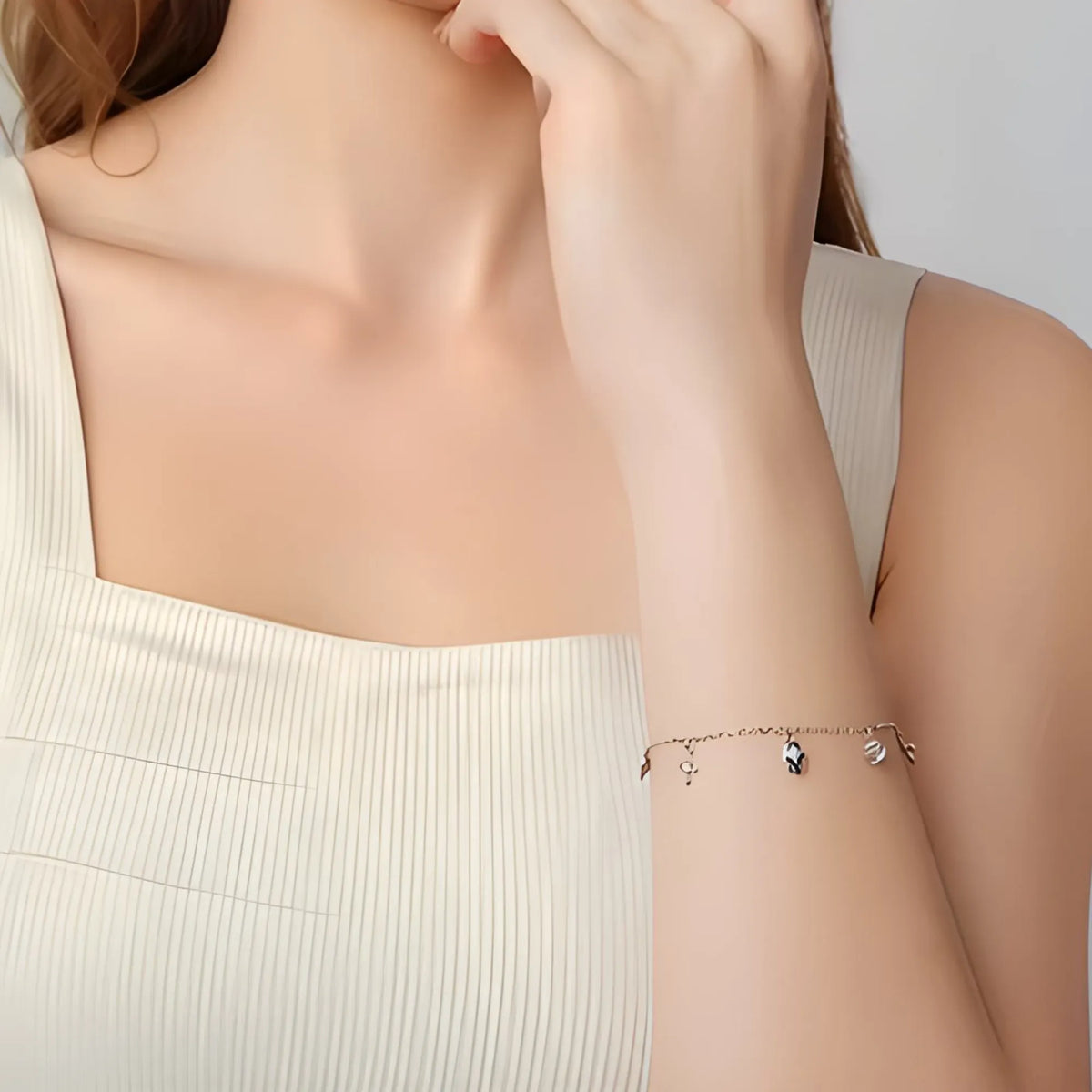 Protection Chain Bracelet | CZ