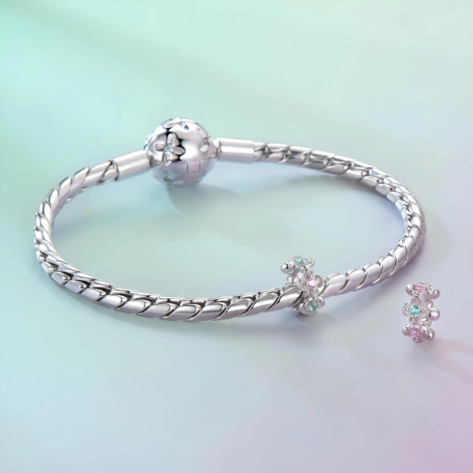 Floral Spacer | CZ