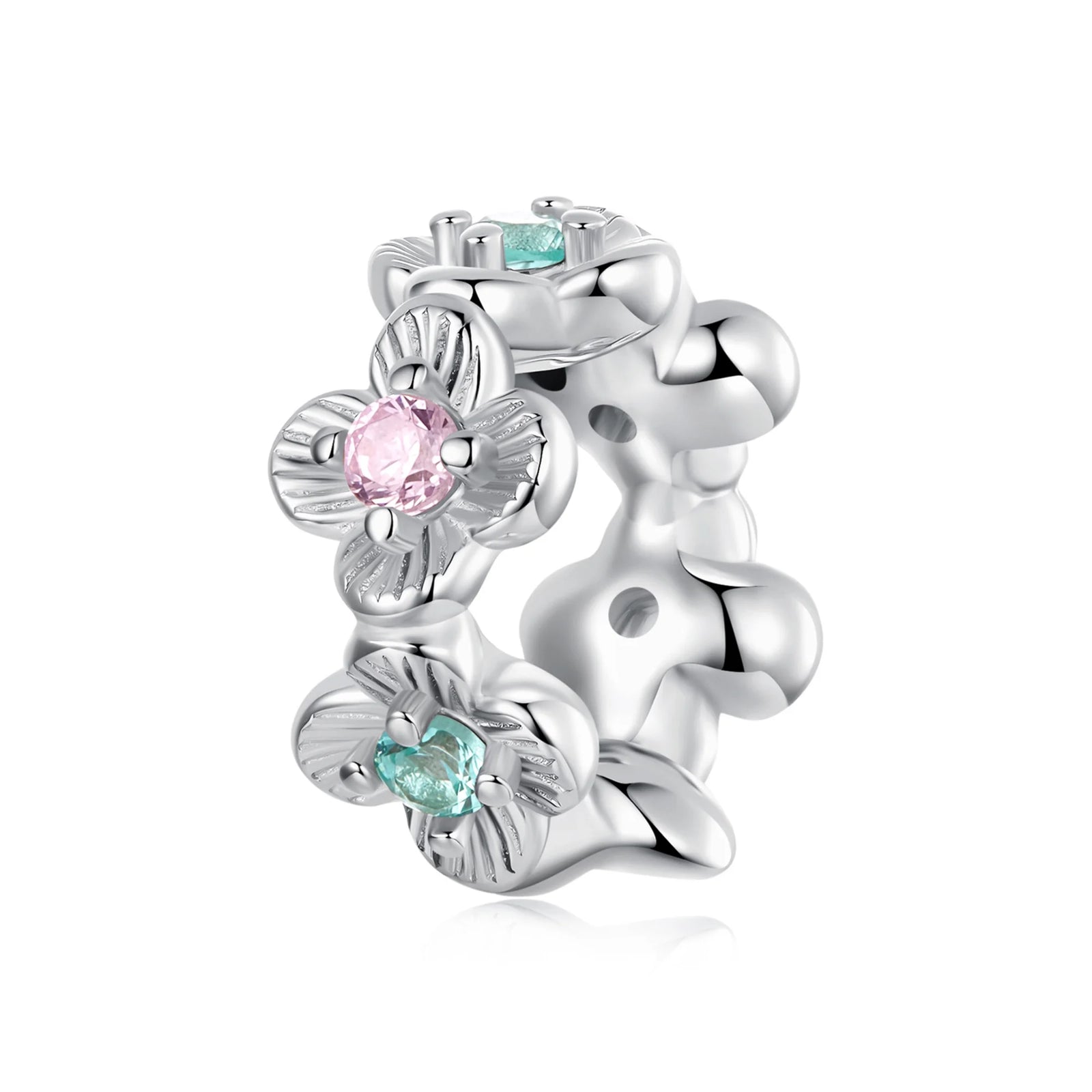 Floral Spacer | CZ