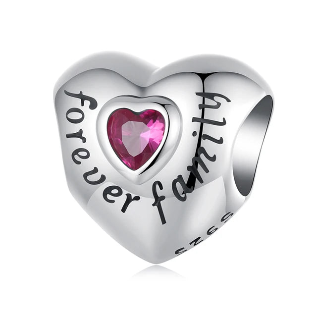 Forever Family Charm | CZ