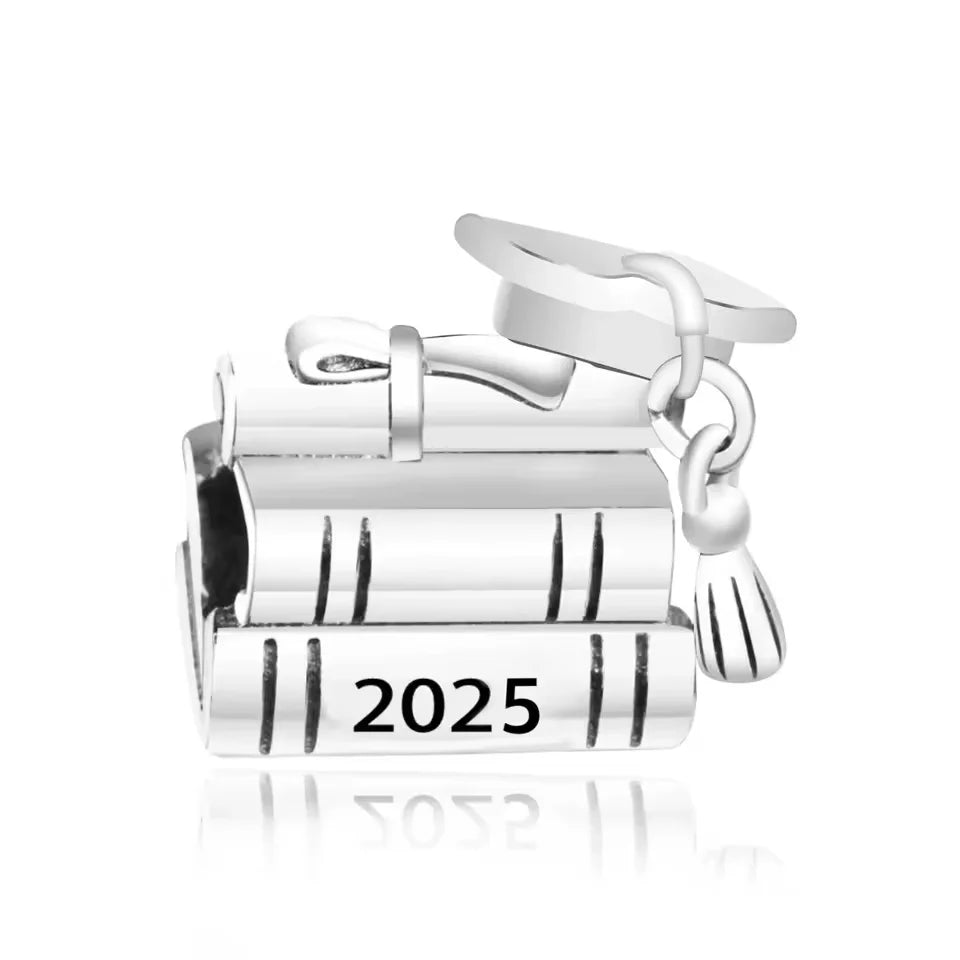 Graduation 2025 Books Charm