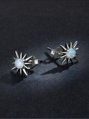 Stellar Opal Star Earrings