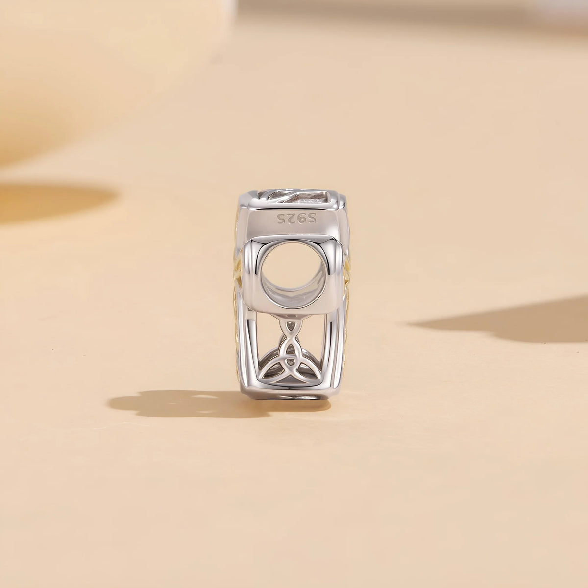 Beautiful Two Tone Cross Charm | GP